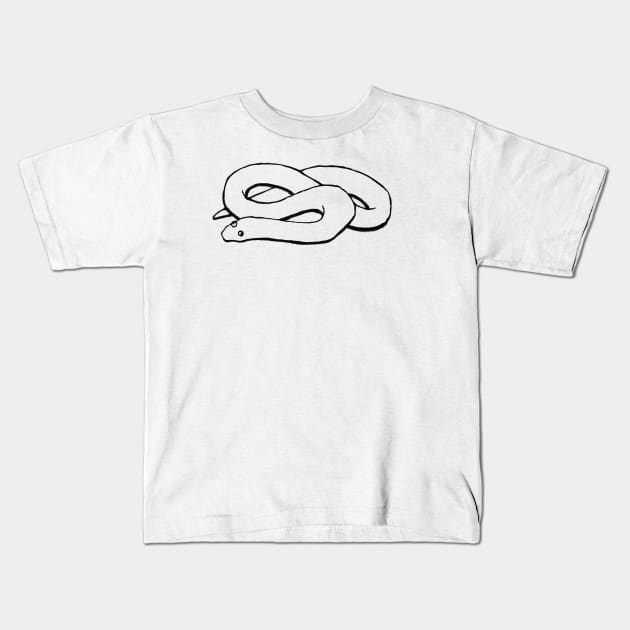 Arabian sand boa Kids T-Shirt by lightsfromspace